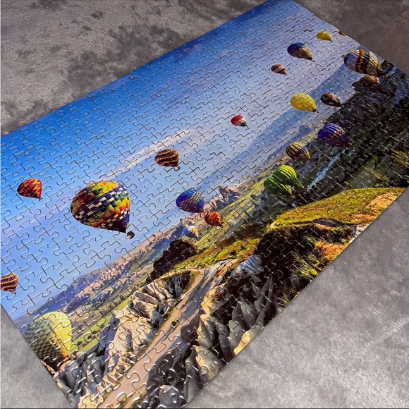 Bei Bi La 500 Piece Paper Puzzle/Turkey Cappadocia Colorful Hot Air Balloon - Picture 10 of 16